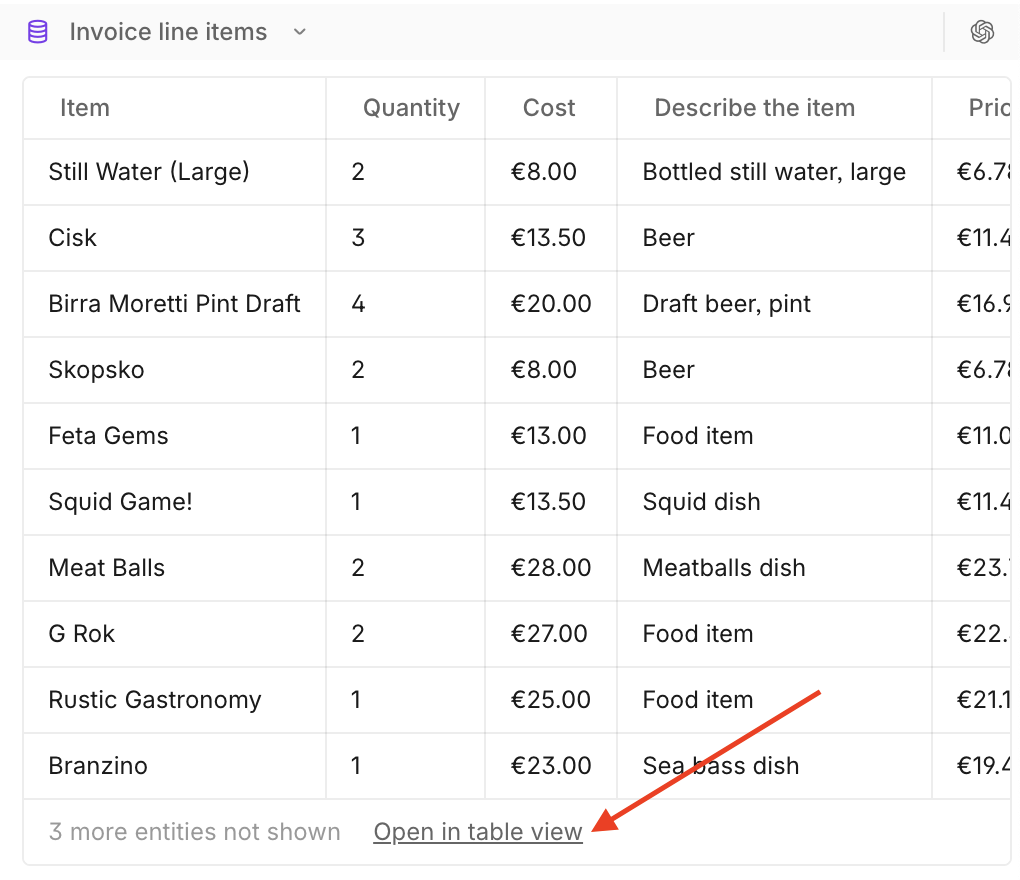 Featuring my famous red arrow